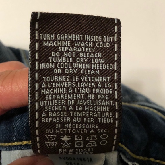 7FAMK Genevere Size 25 - Picture 7 of 7